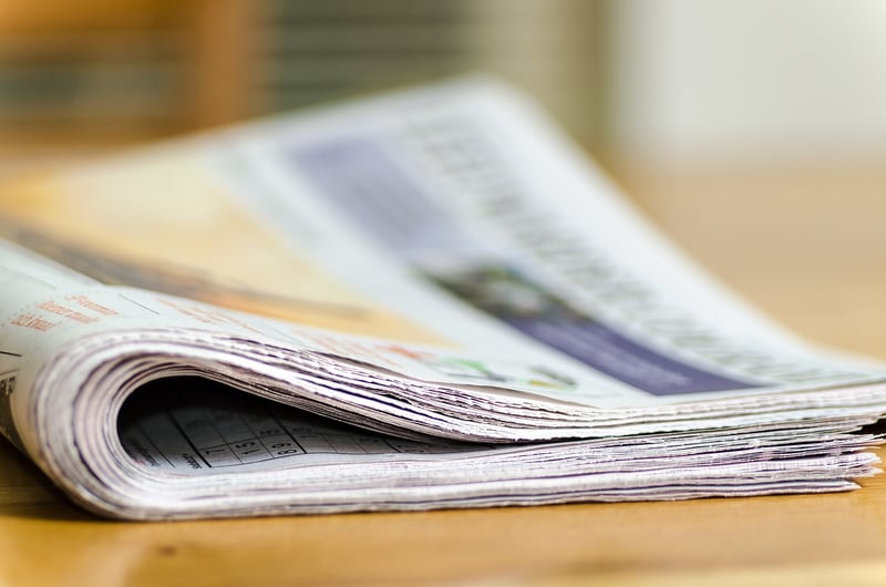 Newspaper Wall Art